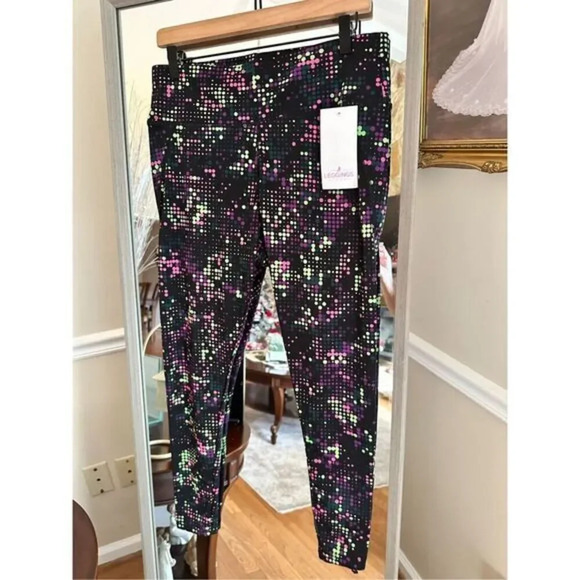 Leggings Park Women's Activewear Tights Large - Picture 1 of 4